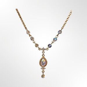 SWAROVSKI Iridescent Teardrop Pendant